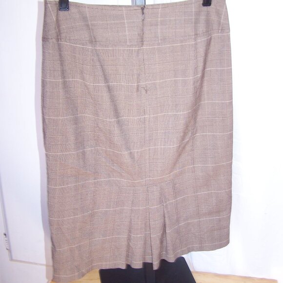 Michael Michael Kors Plaid Pencil Skirt Sz 4 - Picture 1 of 7